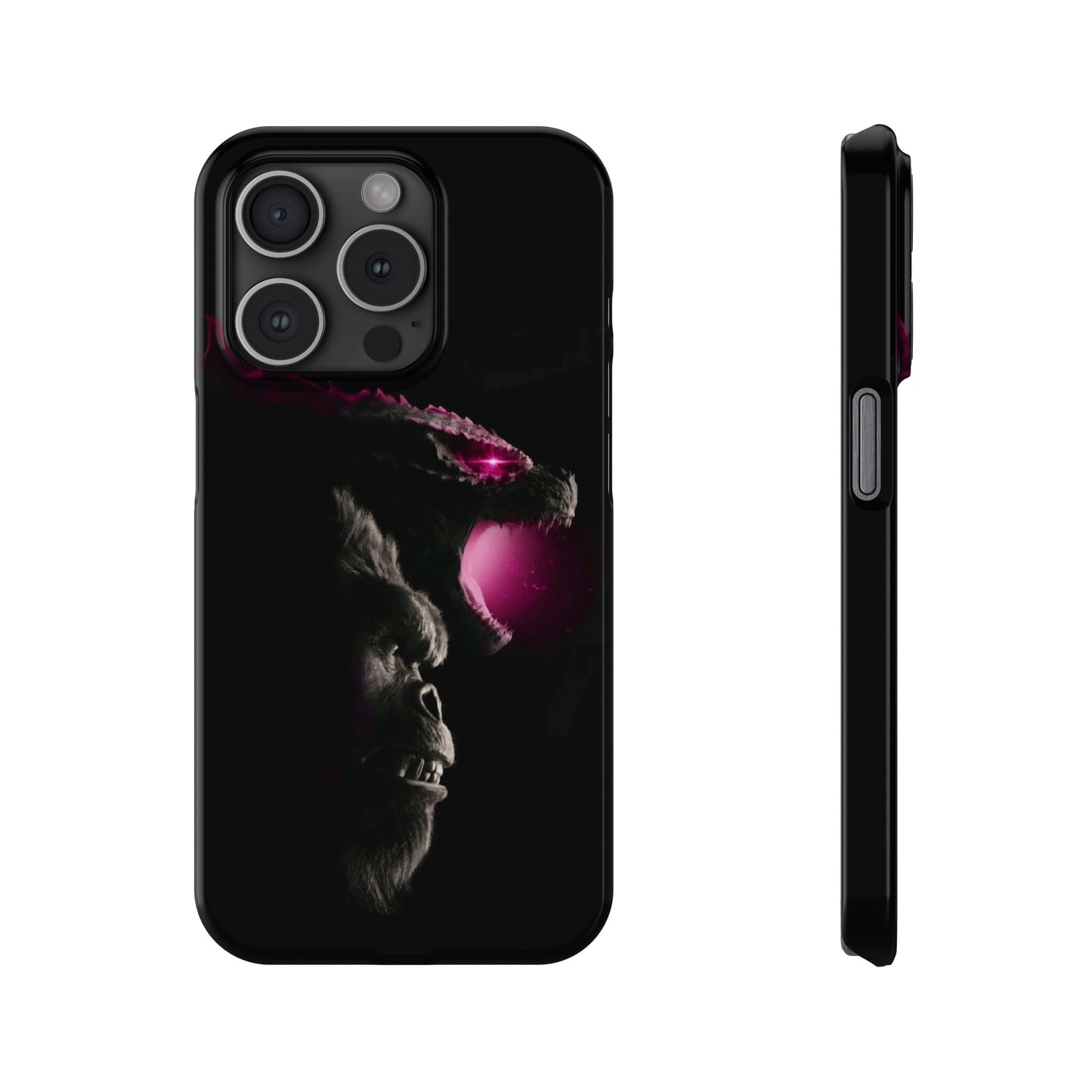 Godzilla x Kong New Age iPhone Cases: Unleash the Titans (Purple Edition)
