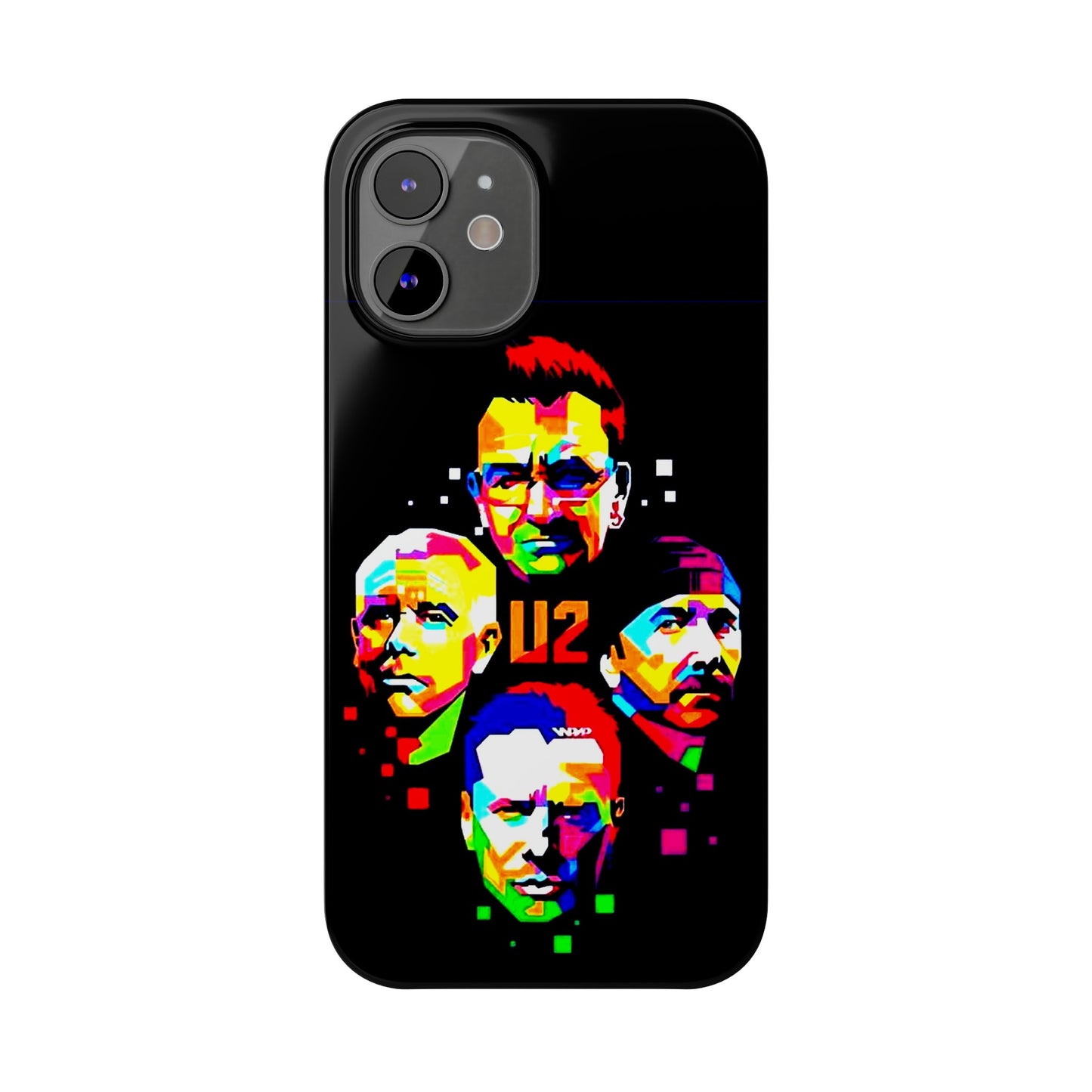 U2 IPhone 15, 14, 13, 12 Cases - Art Design