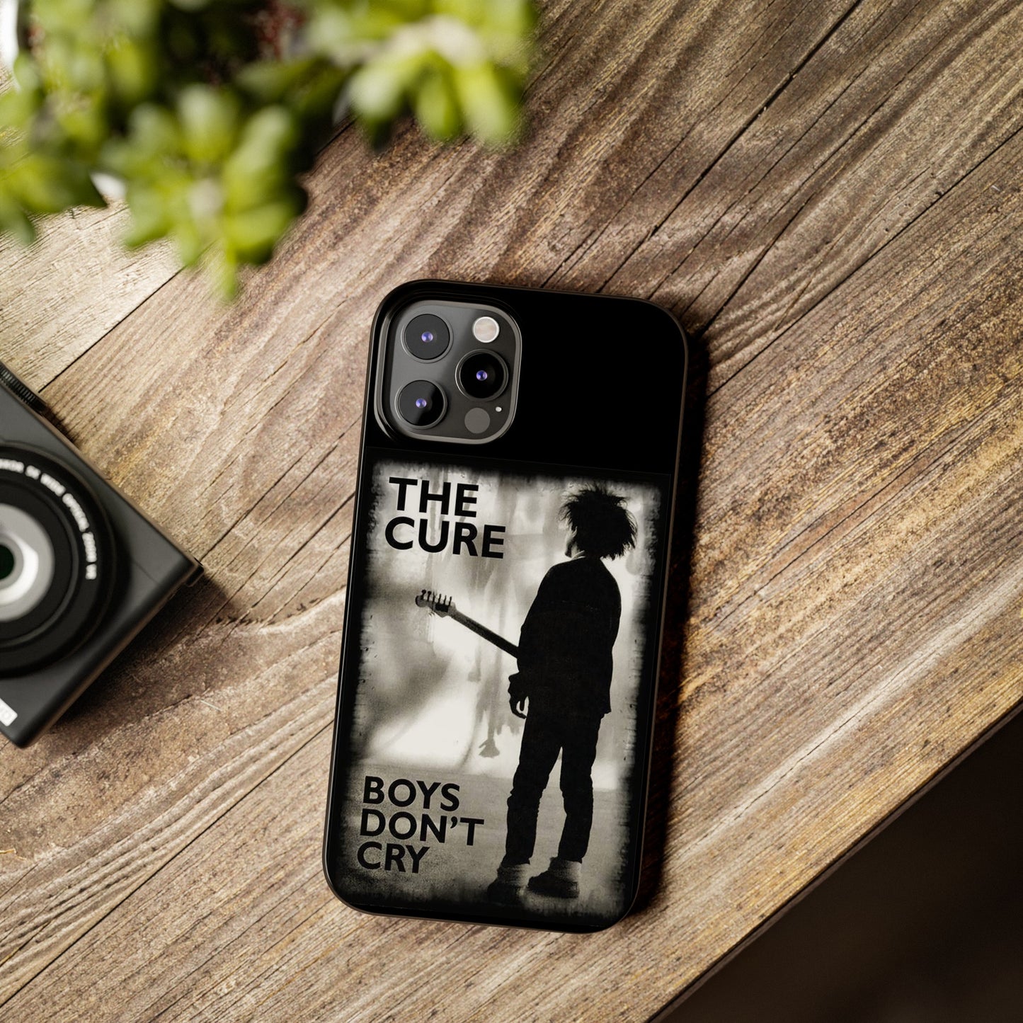 The Cure: Boys Don't Cry" iPhone Covers for 15, 14, 13, 12, 11
