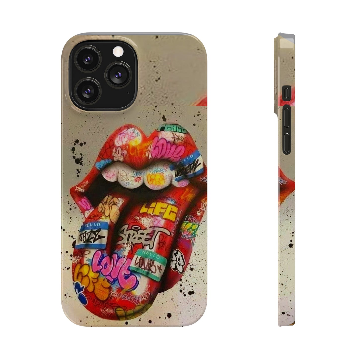 Rolling Stones Tongue Logo Iphone 15, 14, 13, 12 Cases
