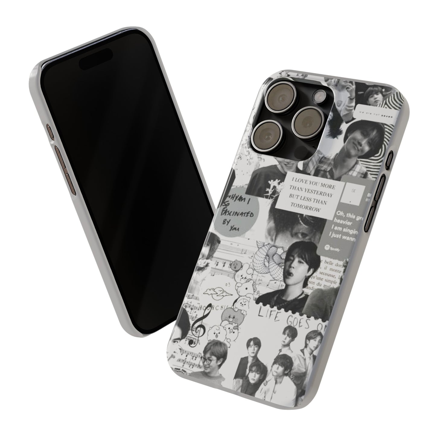 BTS IPhone 15, 14, 13, 12 Cases - The Wishes Edition