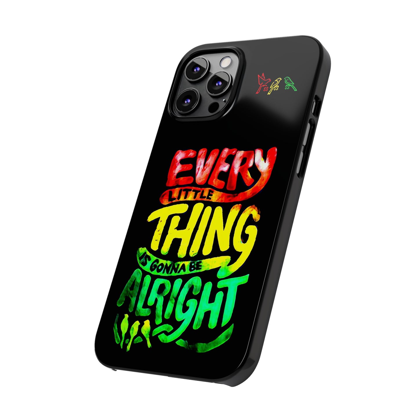 3 Little Birds - Bob Marley iPhone Cover: Peace and Protection