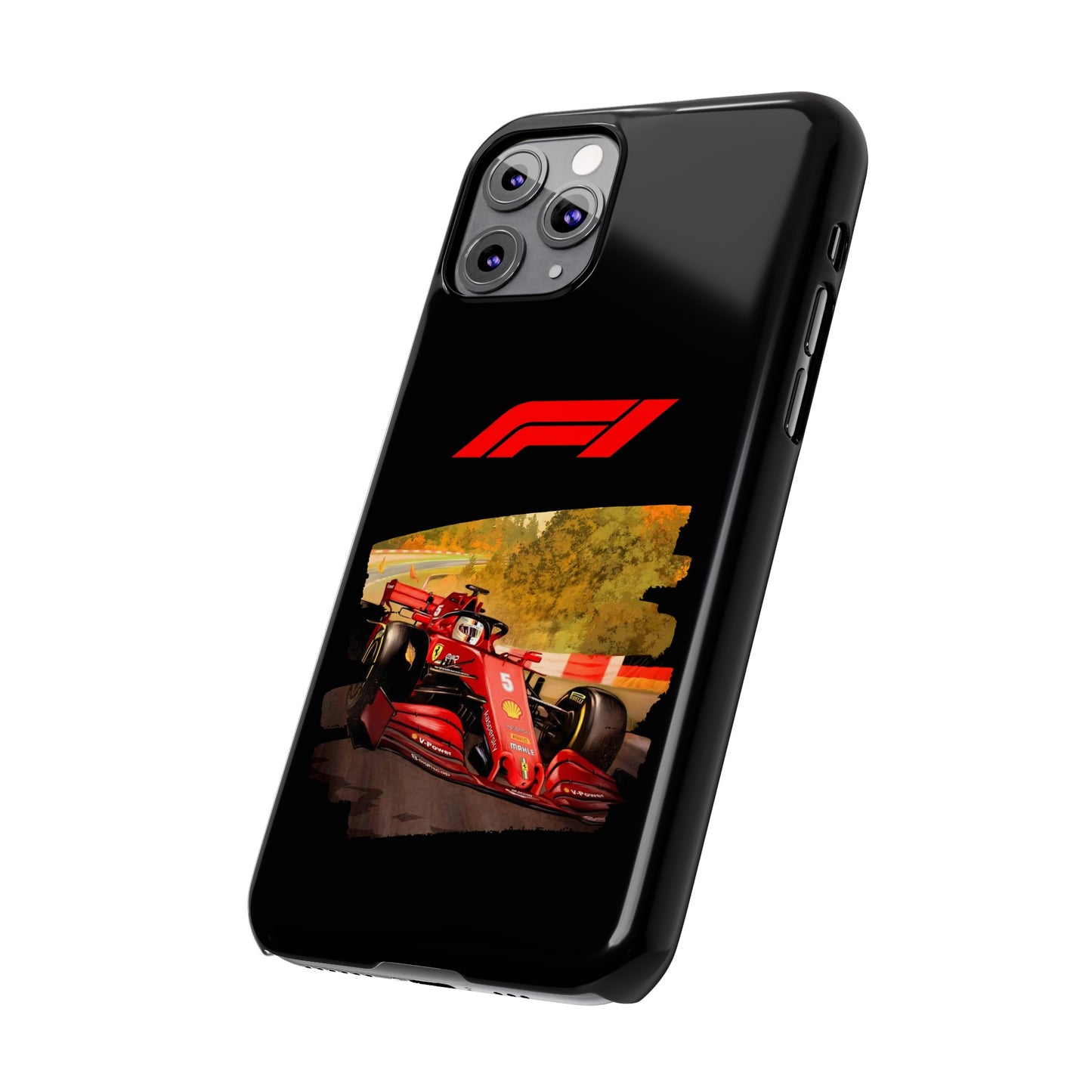 F1 Ferrari's power Iphone 15, 14, 13, 12, 11 Cases