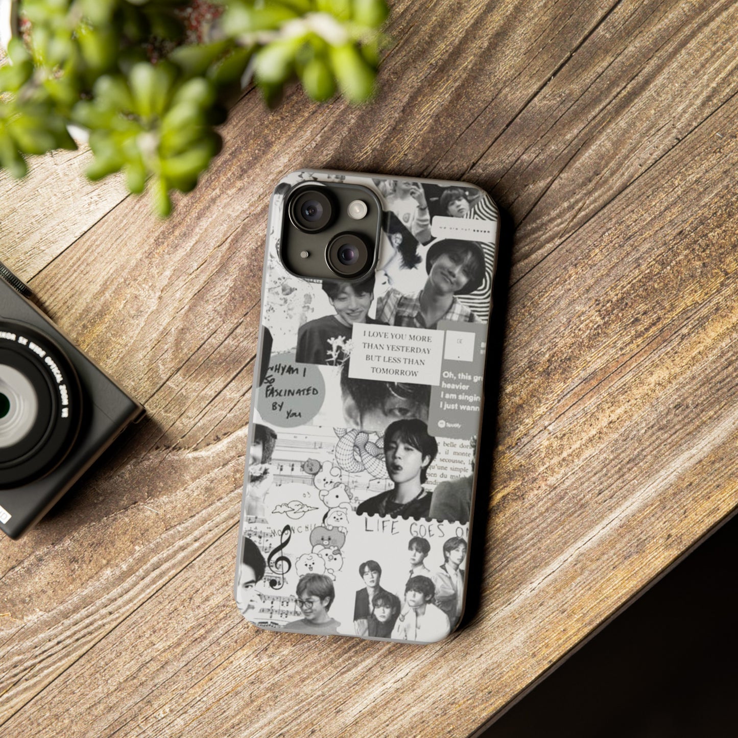 BTS IPhone 15, 14, 13, 12 Cases - The Wishes Edition