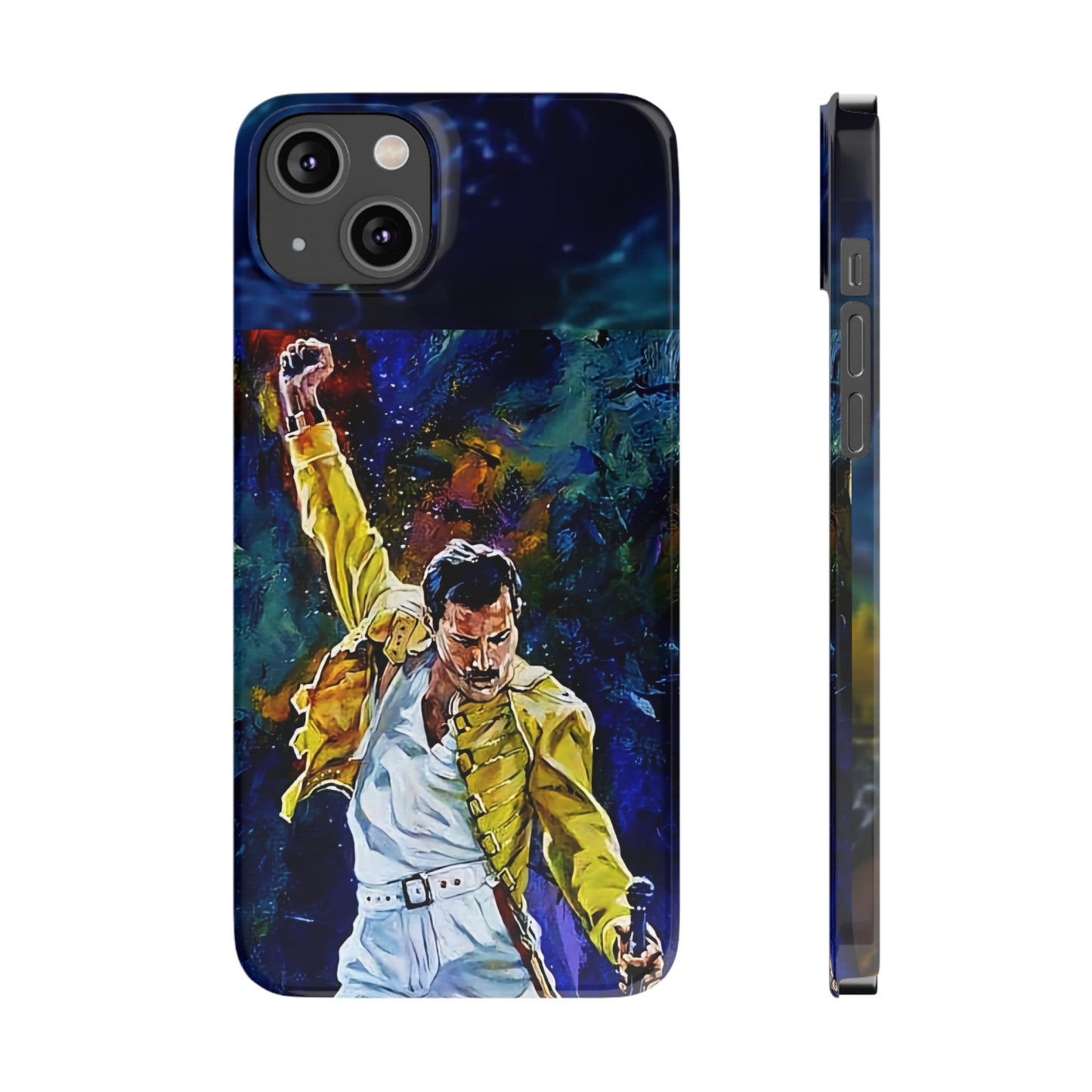 Queen, Freddie Mercury Live in Concert Iphone 15, 14, 13, 12 Cases