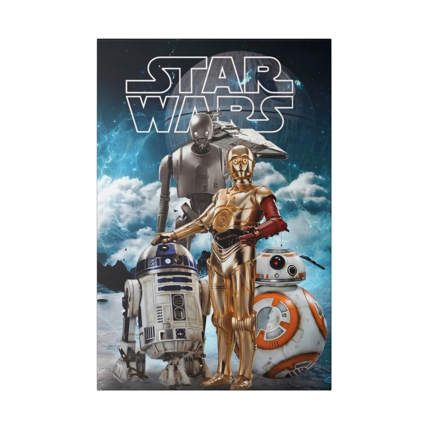 Star Wars R2-D2, BB-8 & C-3PO Canvas: Droid Magic