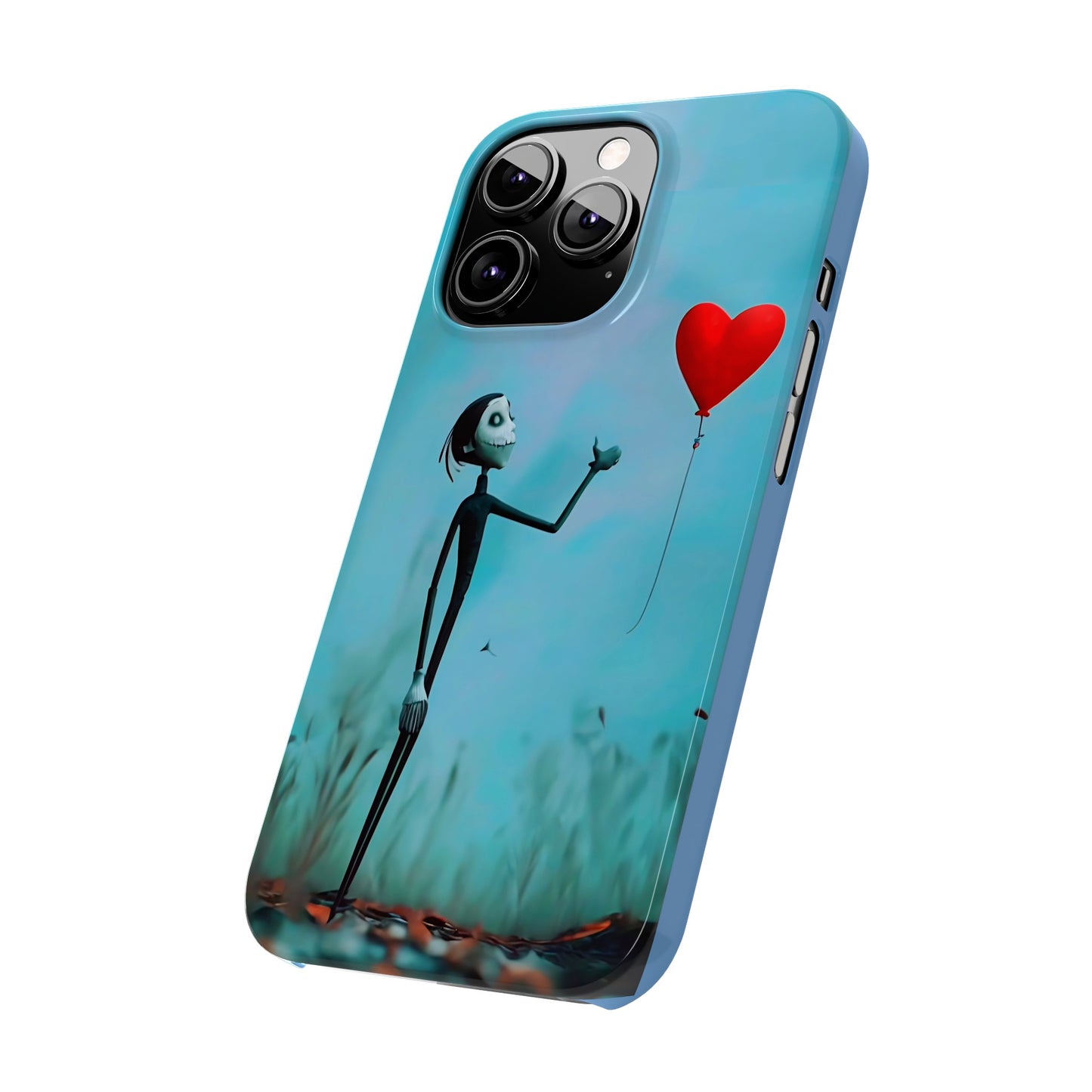 Heart Balloon Art Design iPhone Cases: Love in the Air