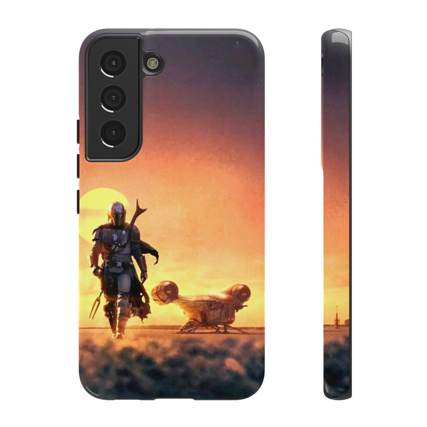 Star Wars Mandalorian Samsung Galaxy Cover: Protect Your Phone with the Force