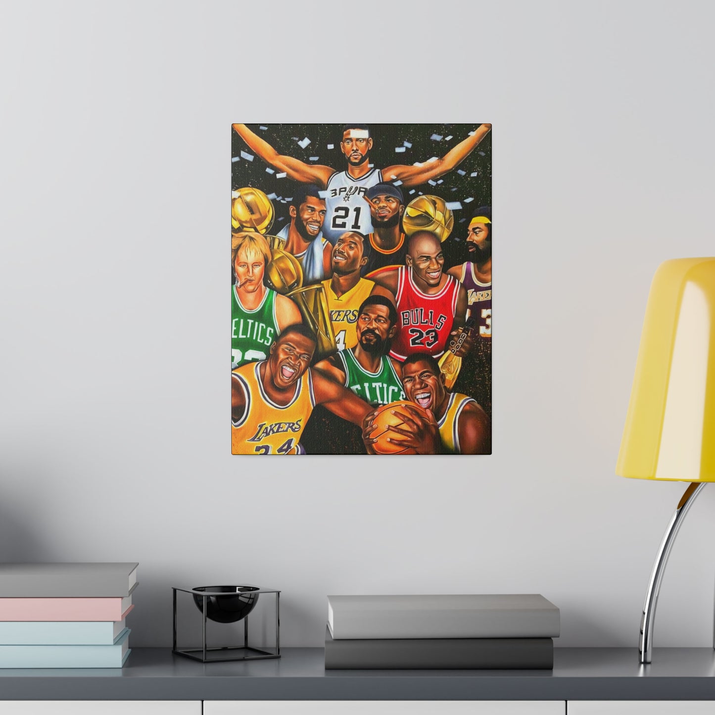The Best NBA Players all Time - Canvas
