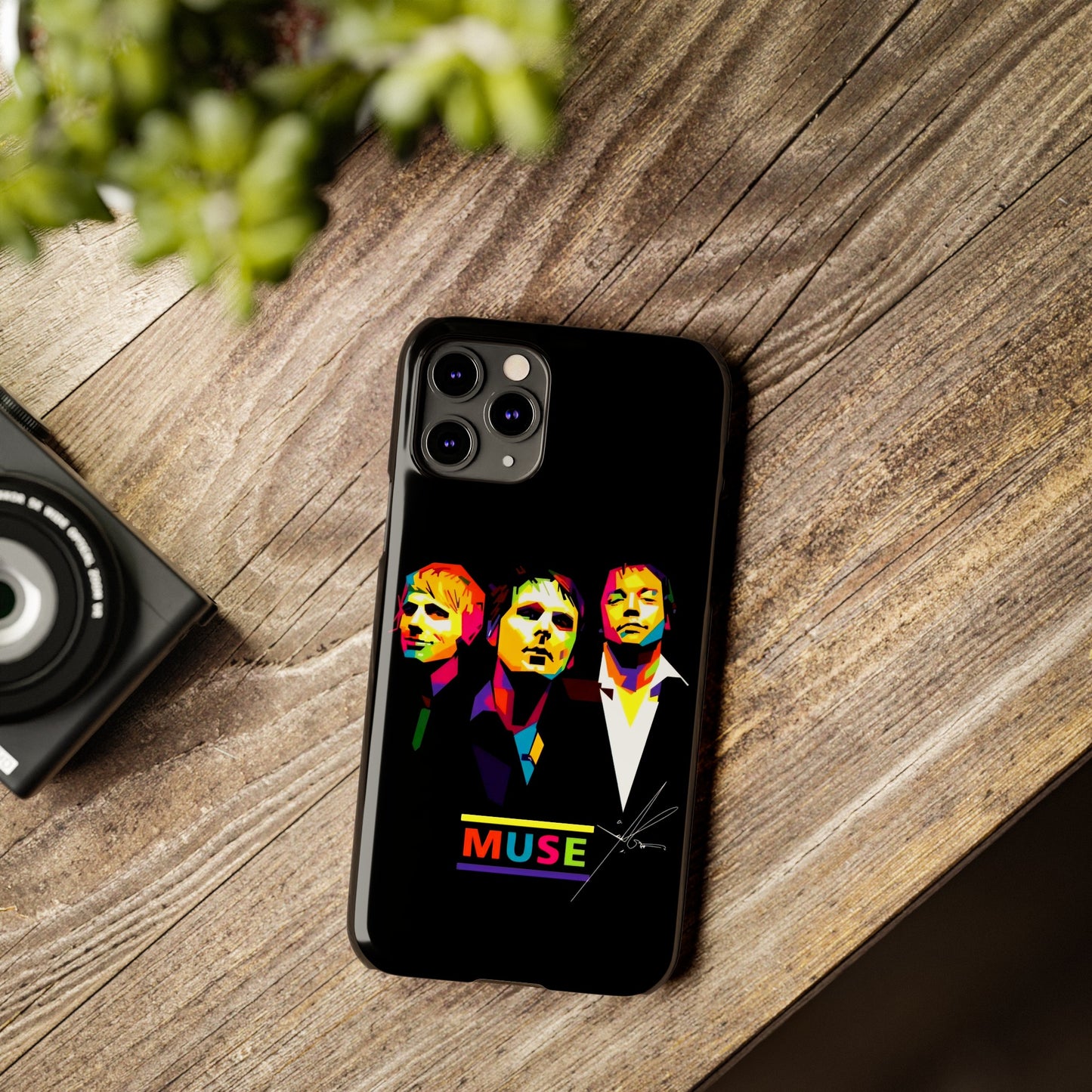 Muse: Unleash Your Inner Rockstar with iPhone 15, 14, 13, 12, 11 Cases