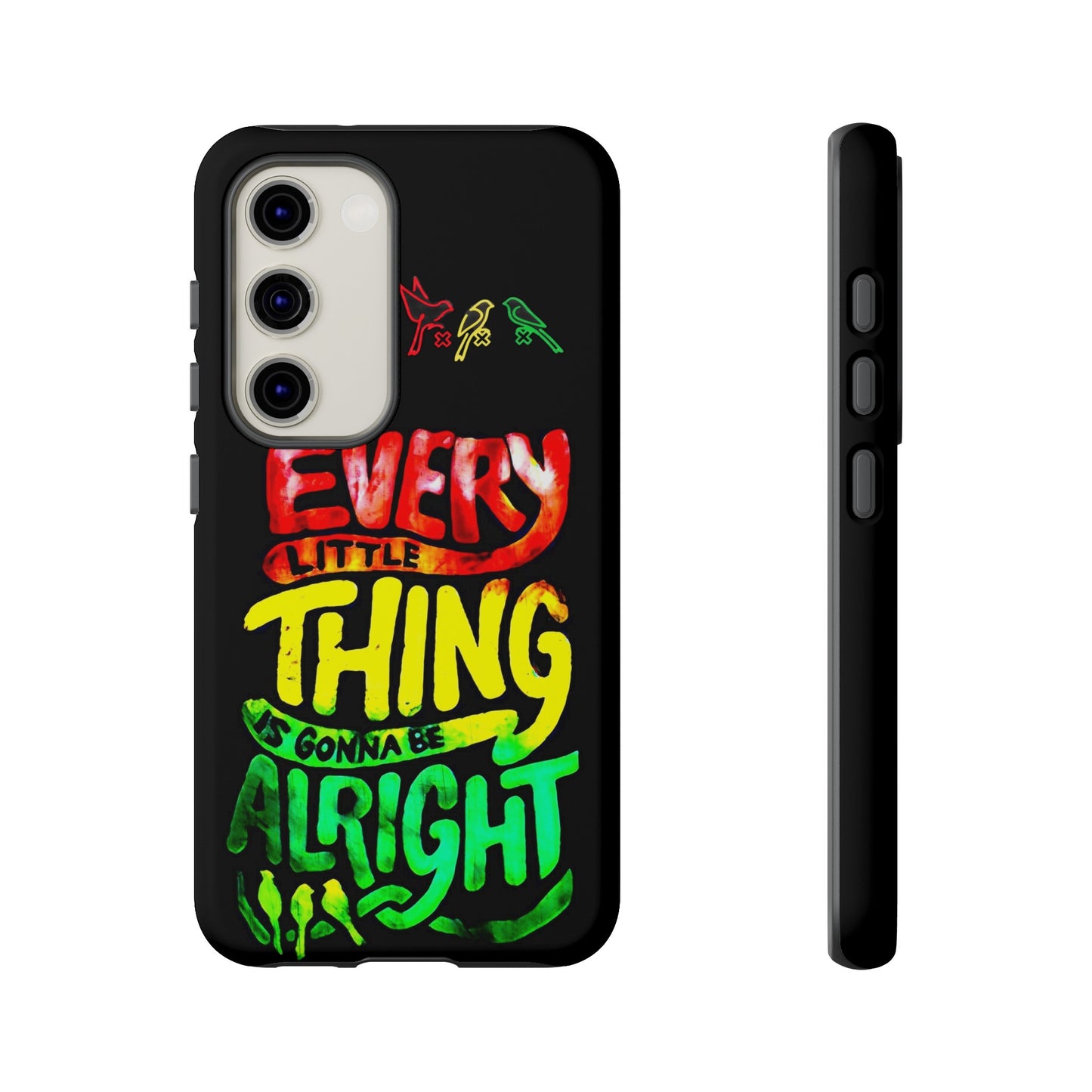 3 Little Birds - Bob Marley Samsung Galaxy Cover: Peace and Protection
