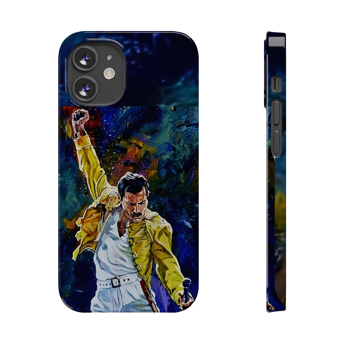 Queen, Freddie Mercury Live in Concert Iphone 15, 14, 13, 12 Cases