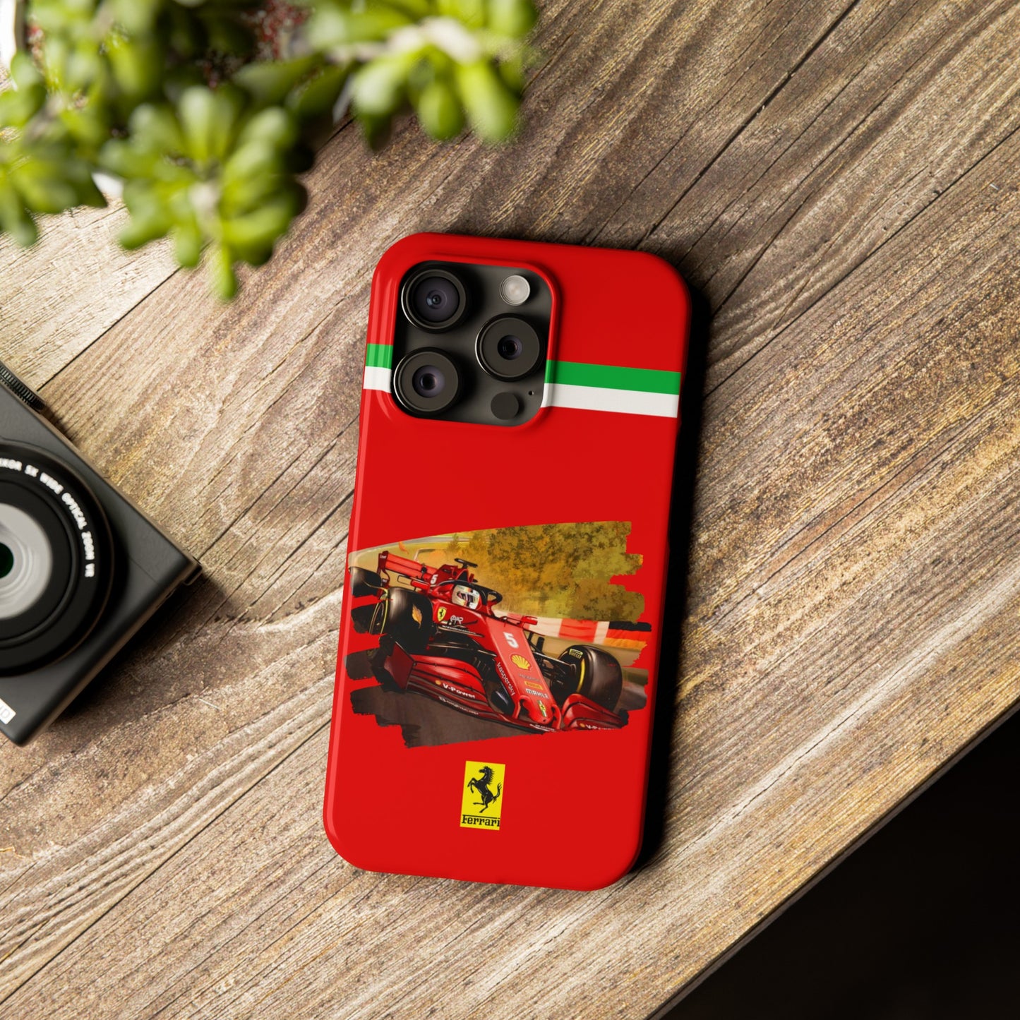 F1 Ferrari Red Edition Iphone Cases