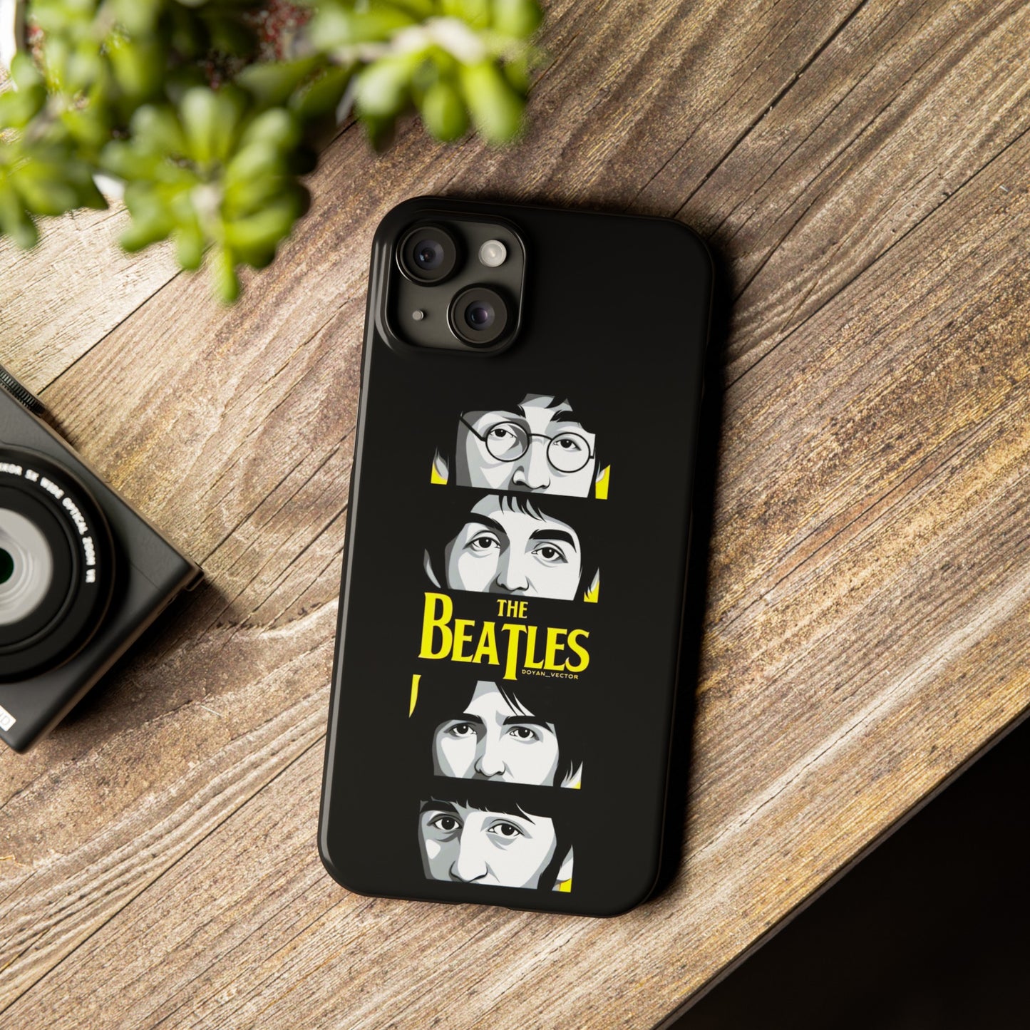 The Beatles Looking at You" iPhone Cases for iPhone 15, 14, 13, 12, 11
