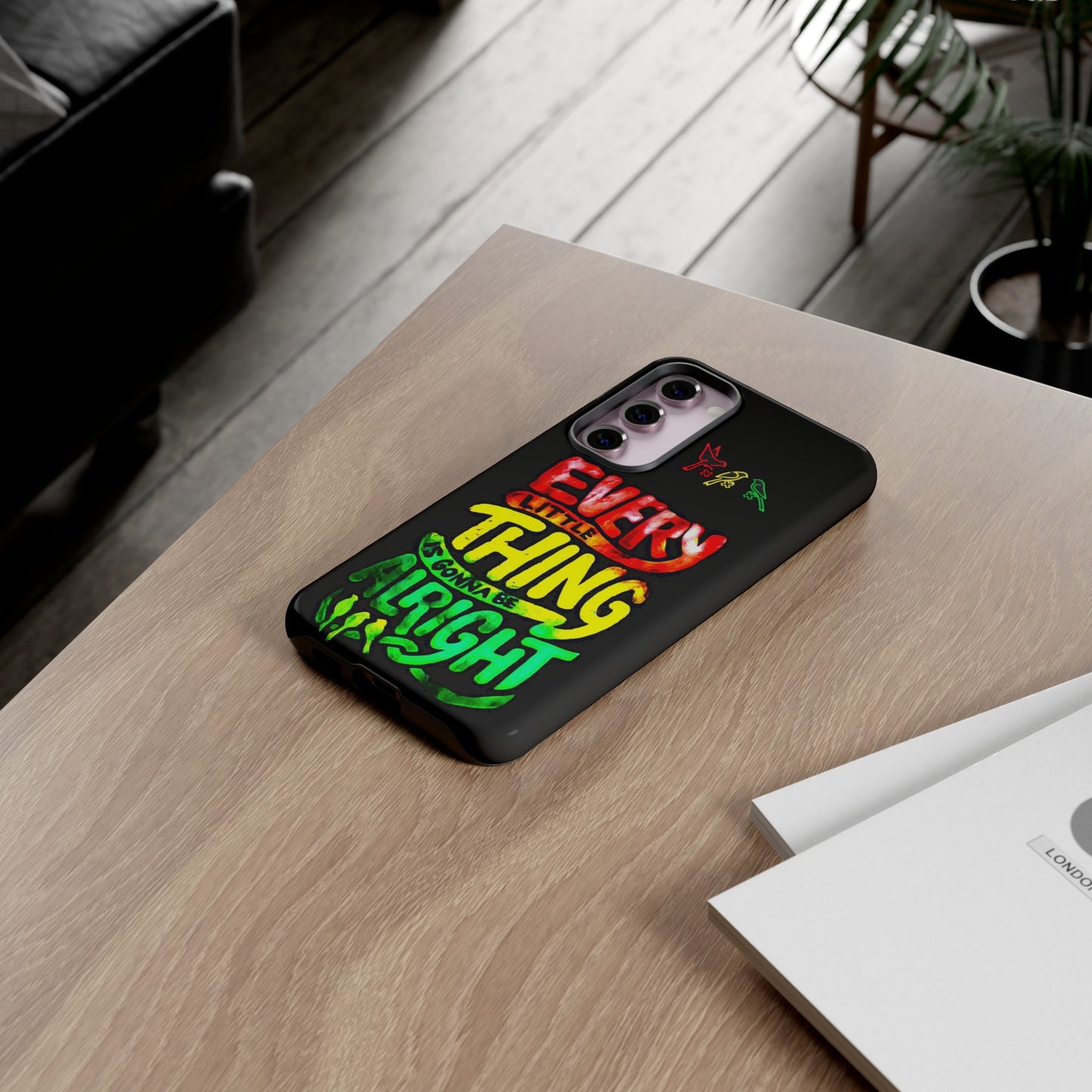 3 Little Birds - Bob Marley Samsung Galaxy Cover: Peace and Protection