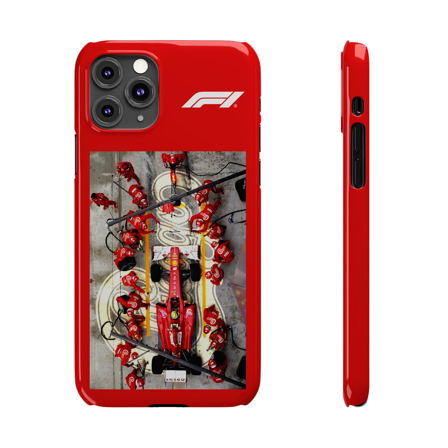 F1 Ferrari Pitstop Iphone Cases