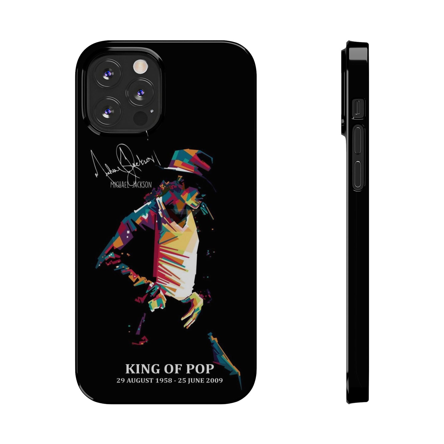 Michael Jackson Iphone 15, 14, 13, 12 Cases - King Of Pop