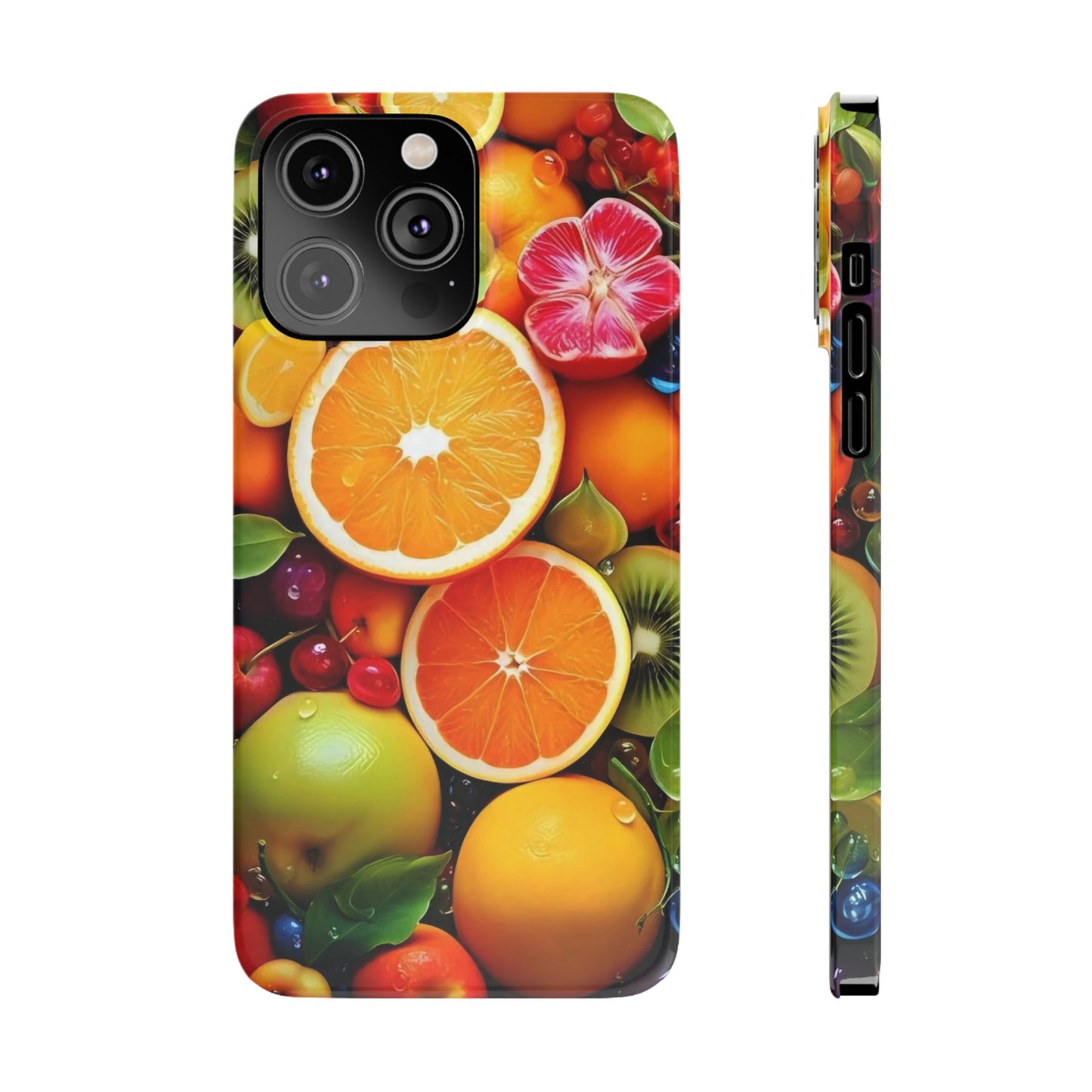 Fresh Fruit Delight: iPhone 15, 14, 13, 12 Cases