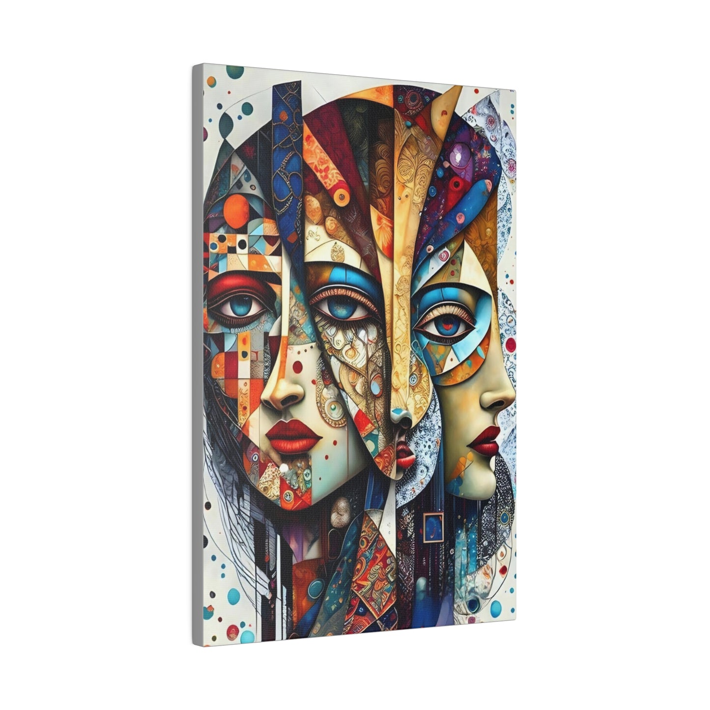 The 3 Faces Canvas Wall Art