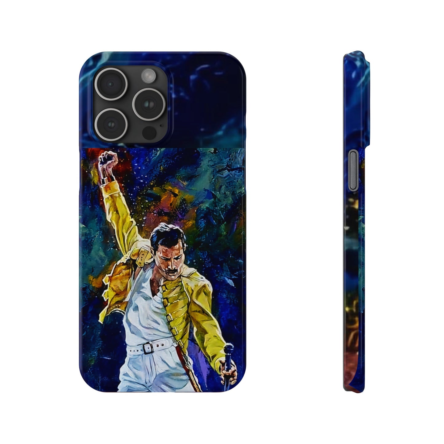 Queen, Freddie Mercury Live in Concert Iphone 15, 14, 13, 12 Cases