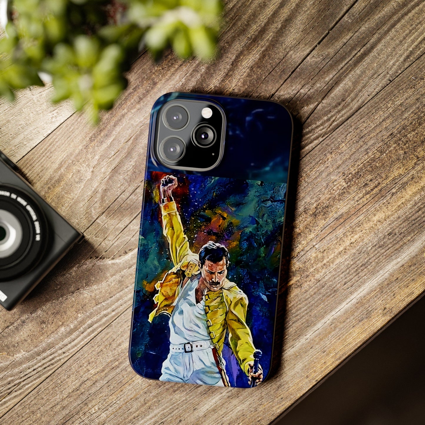 Queen, Freddie Mercury Live in Concert Iphone 15, 14, 13, 12 Cases