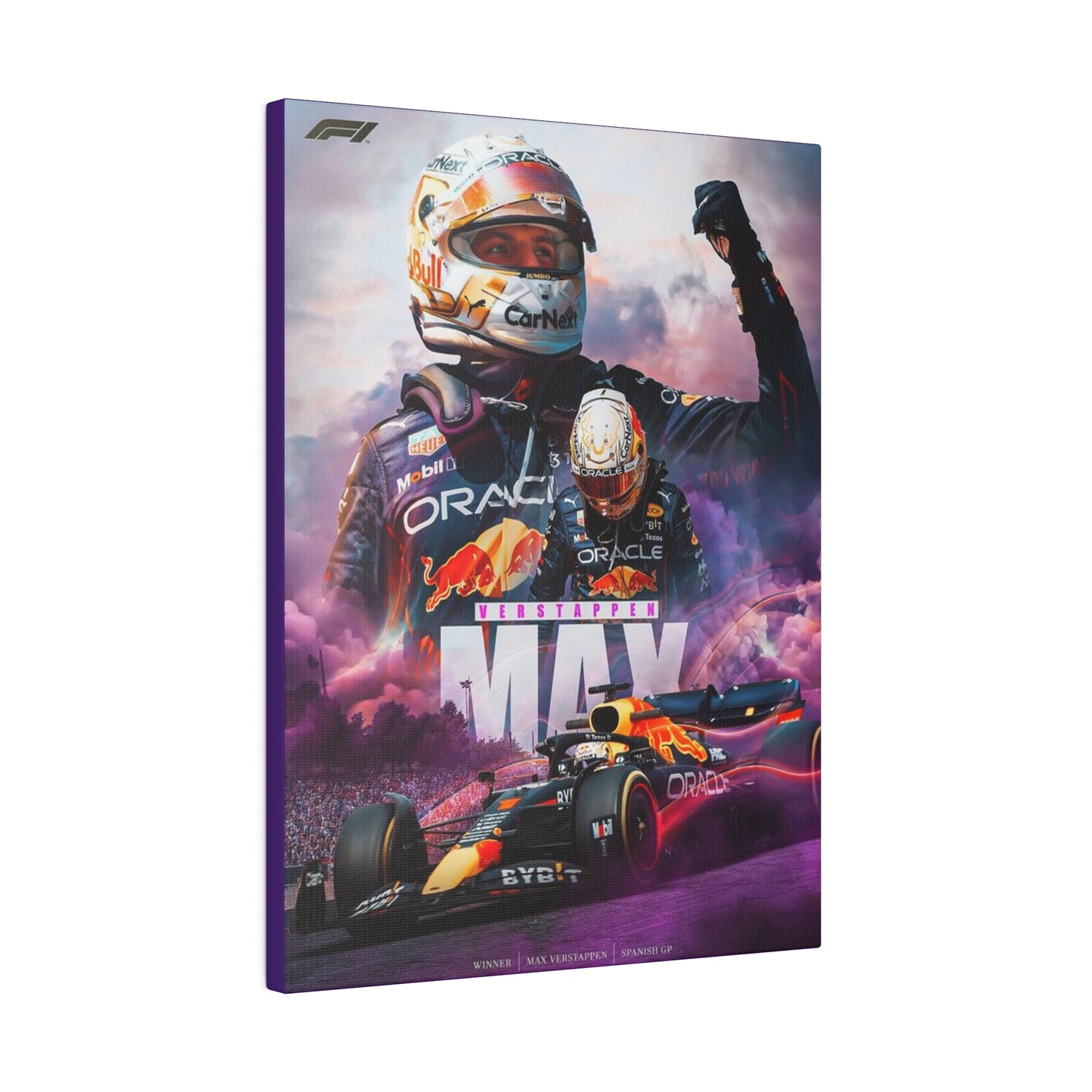 Max Verstappen: Redbull GP Spain Victory Canvas