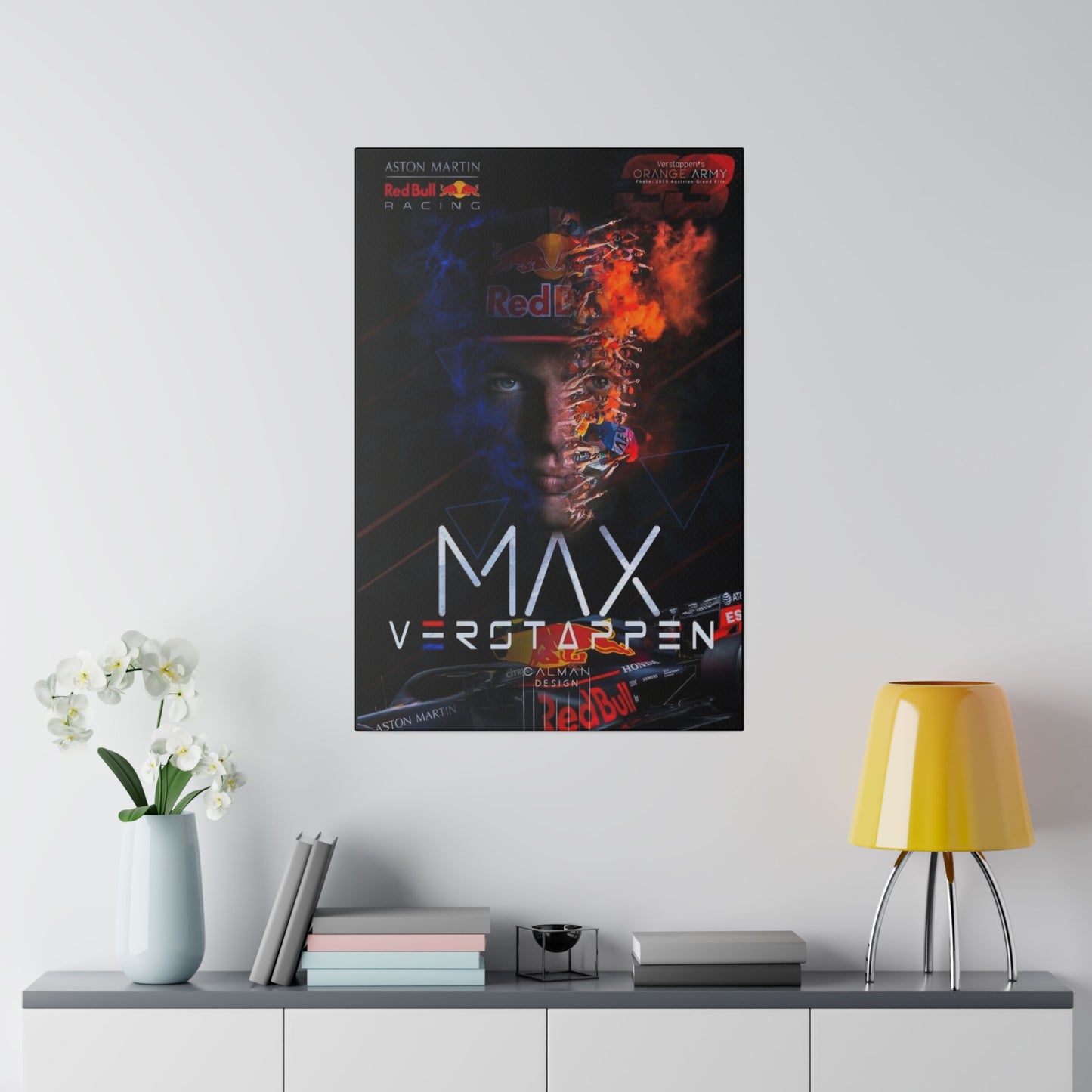 Max verstappen - Orange Army Edition - Canvas