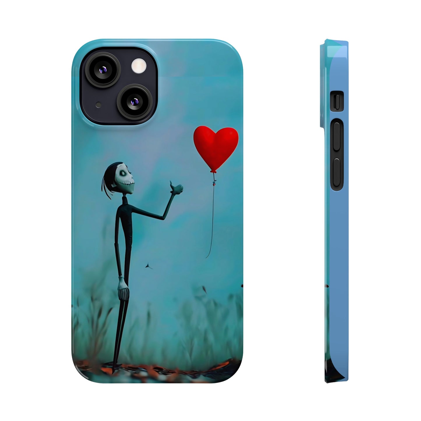 Heart Balloon Art Design iPhone Cases: Love in the Air