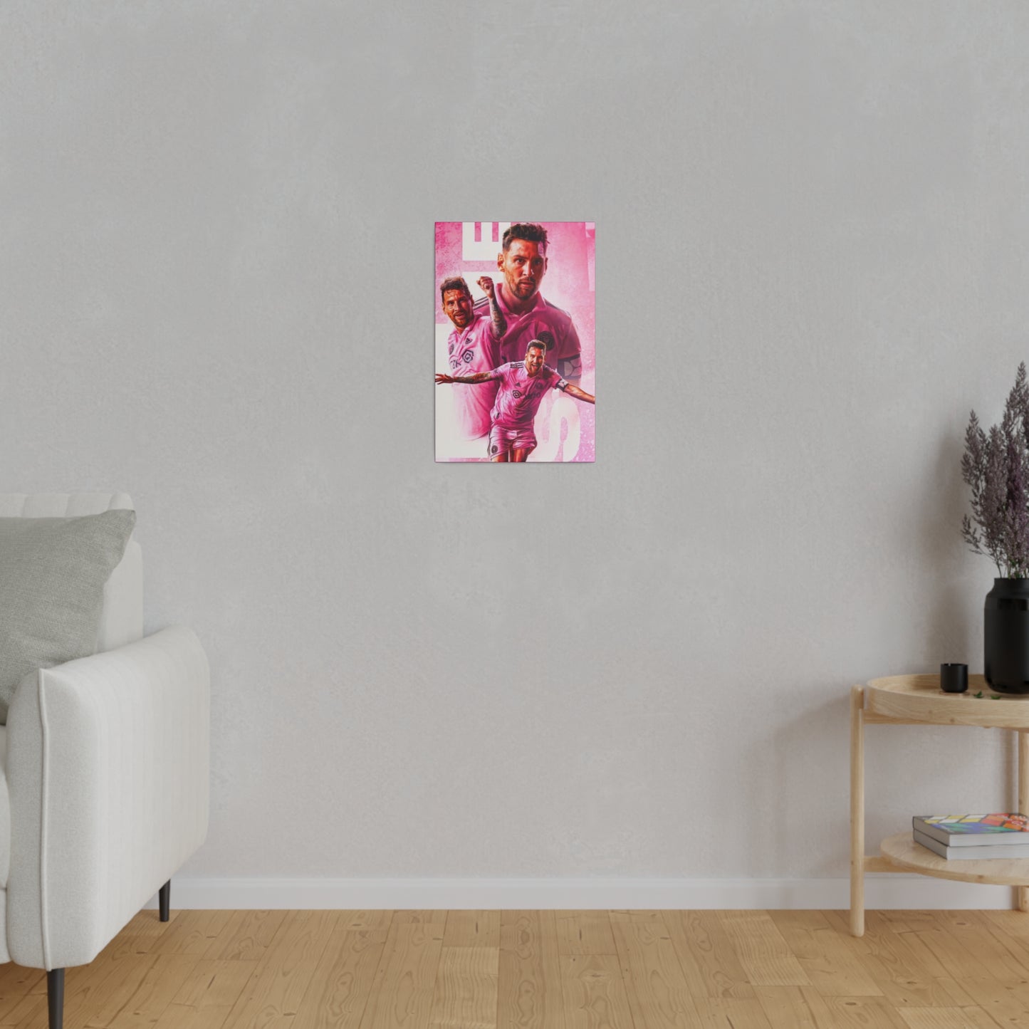 Lionel Messi by Inter Miami - Canvas