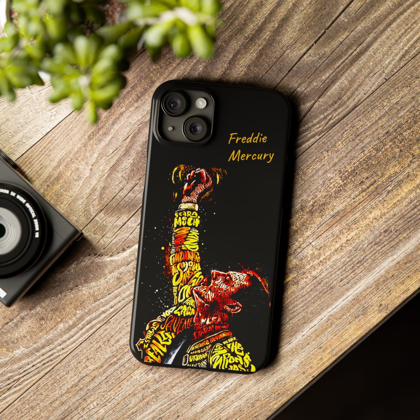 Freddie Mercury Songs IPhone 15, 14, 13, 12, 11 Cases