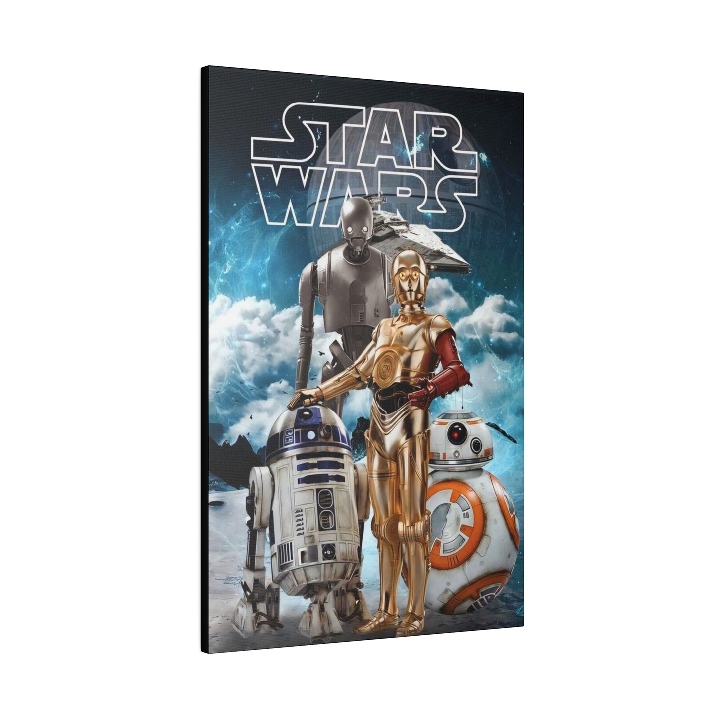 Star Wars R2-D2, BB-8 & C-3PO Canvas: Droid Magic