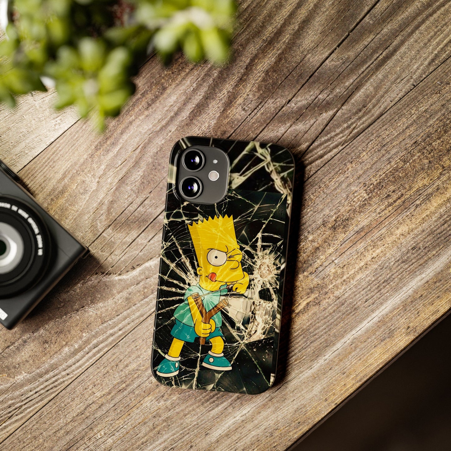 Bart Breaking Glass Iphone 15, 14, 13, 12 Cases