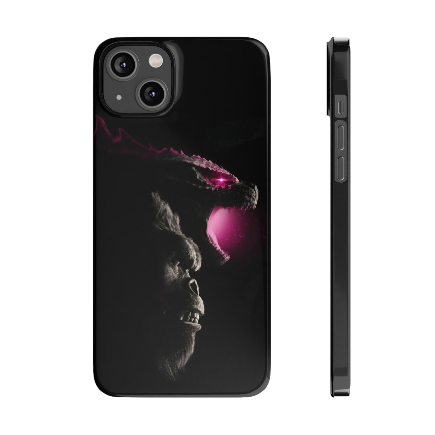 Godzilla x Kong New Age iPhone Cases: Unleash the Titans (Purple Edition)