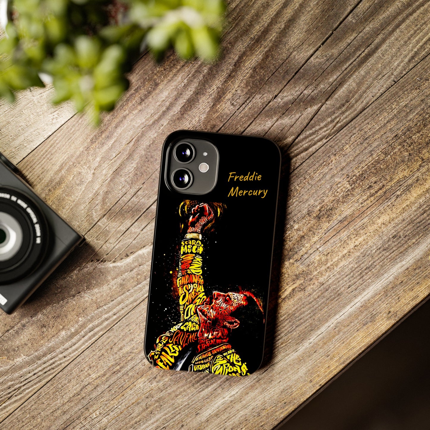 Freddie Mercury Songs IPhone 15, 14, 13, 12, 11 Cases