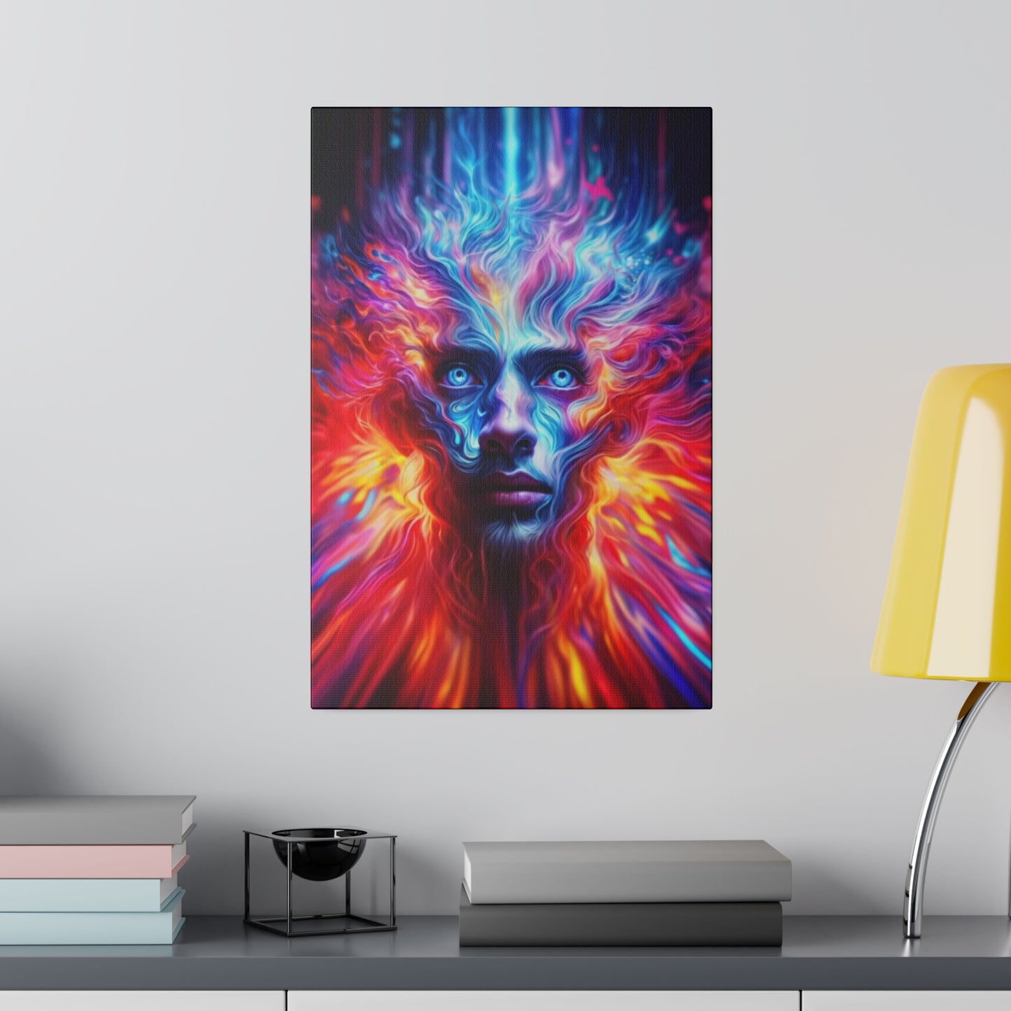 The Blue Man's Spectrum - Canvas