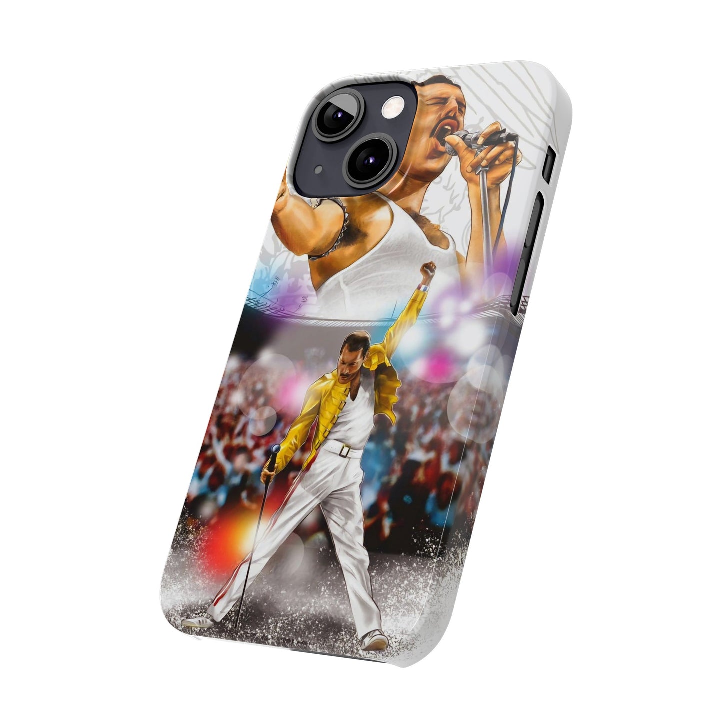 Freddy Mercury & Queen iPhone 15, 14, 13, 12 Cases