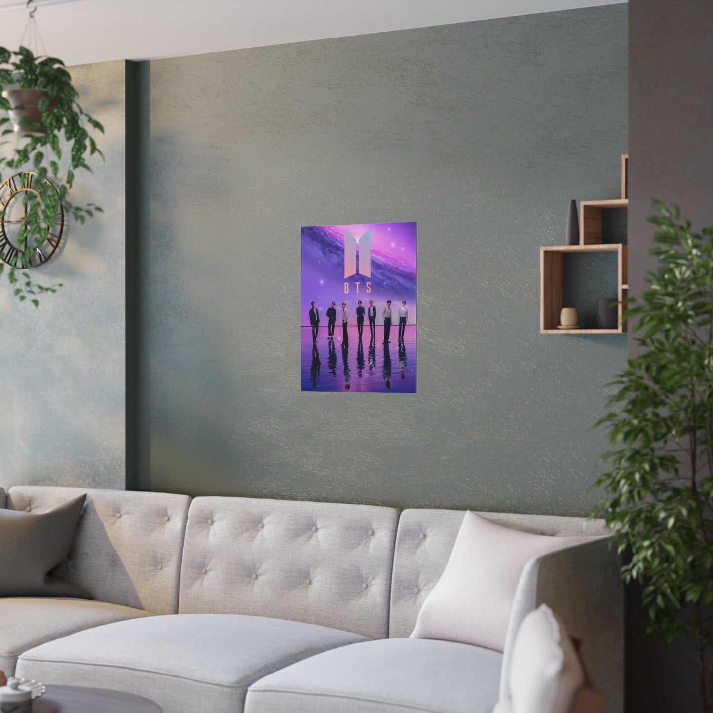 BTS Kpop Poster (NO canvas but Poster)