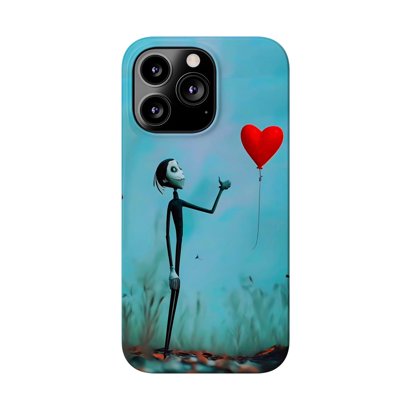 Heart Balloon Art Design iPhone Cases: Love in the Air