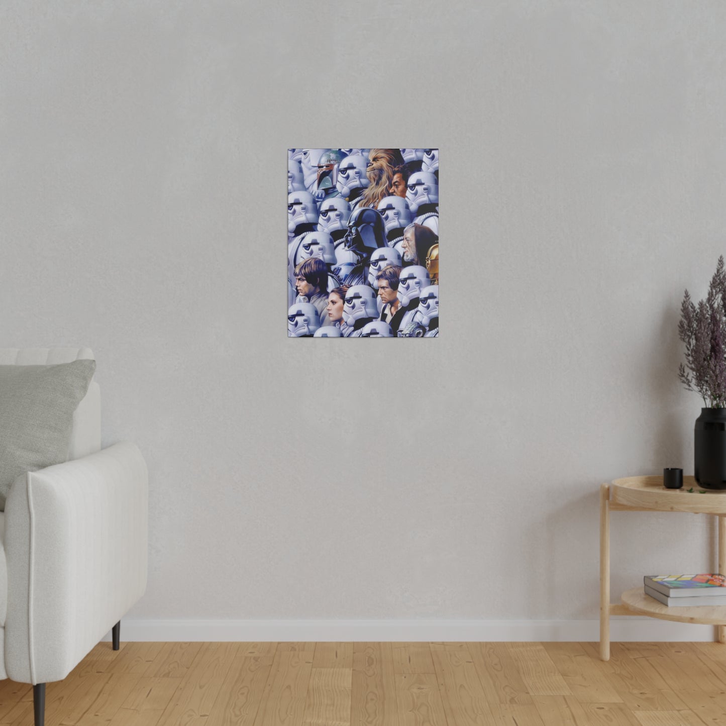 Star Wars, Good between the Bad in One Canvas