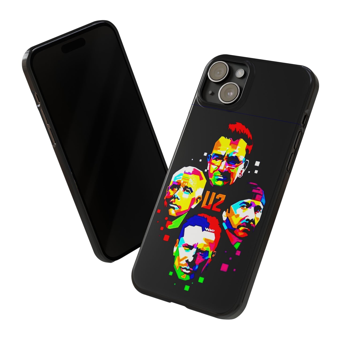 U2 IPhone 15, 14, 13, 12 Cases - Art Design
