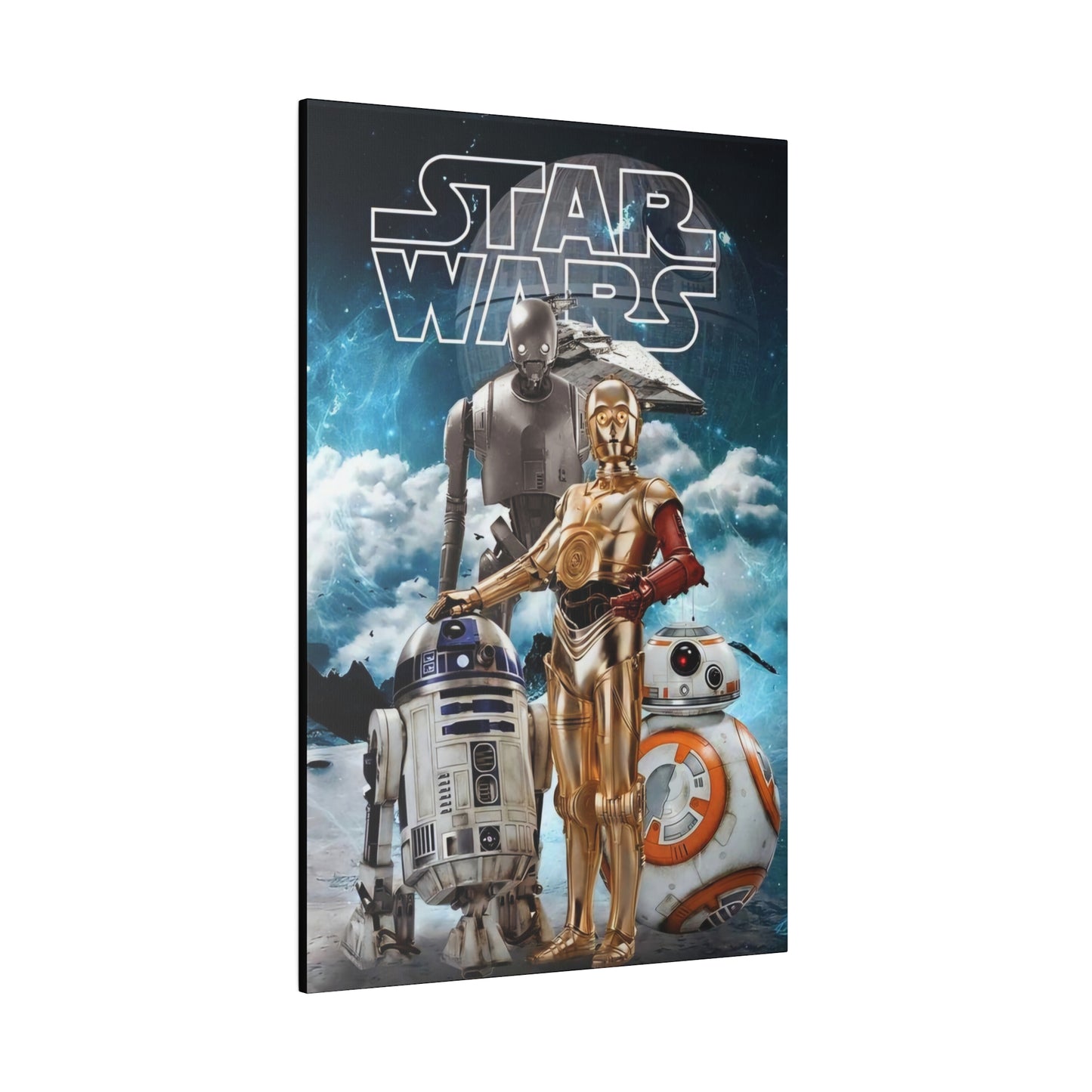 Star Wars R2-D2, BB-8 & C-3PO Canvas: Droid Magic