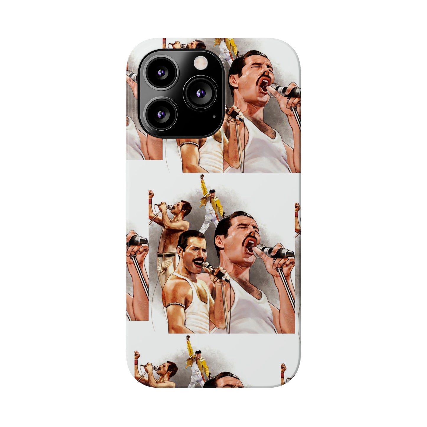 Freddie Mercury, Live, Queen, Iphone 15, 14, 13, 12 Cases