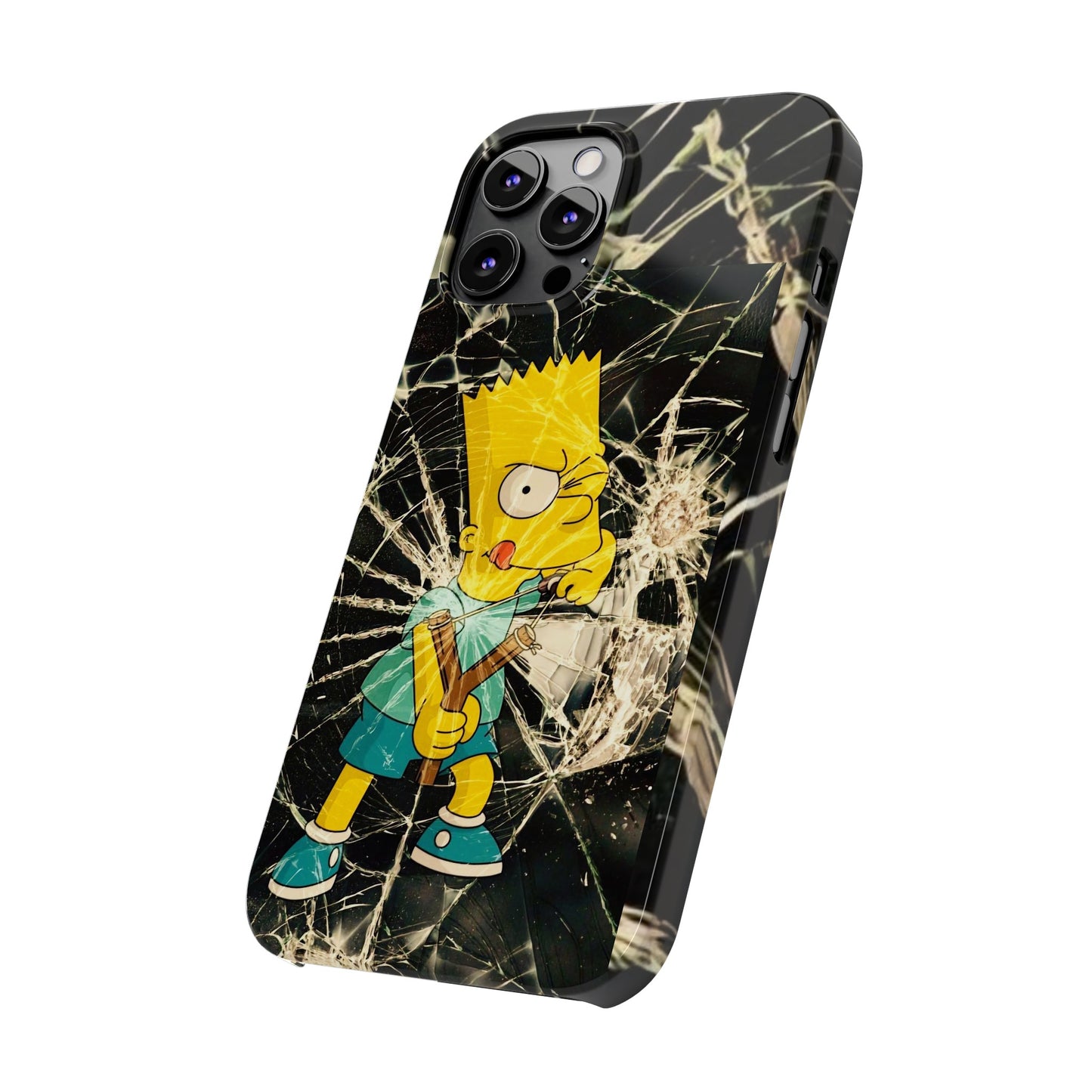 Bart Breaking Glass Iphone 15, 14, 13, 12 Cases