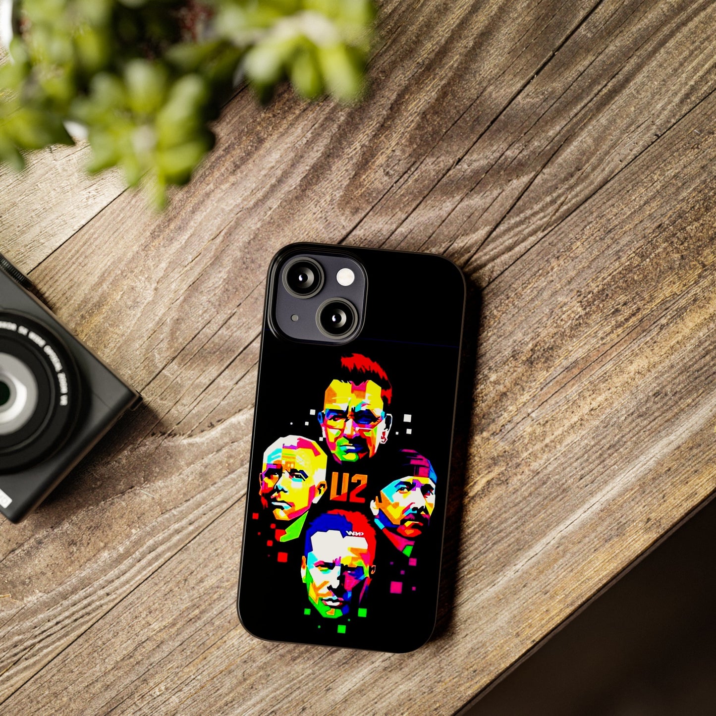U2 IPhone 15, 14, 13, 12 Cases - Art Design