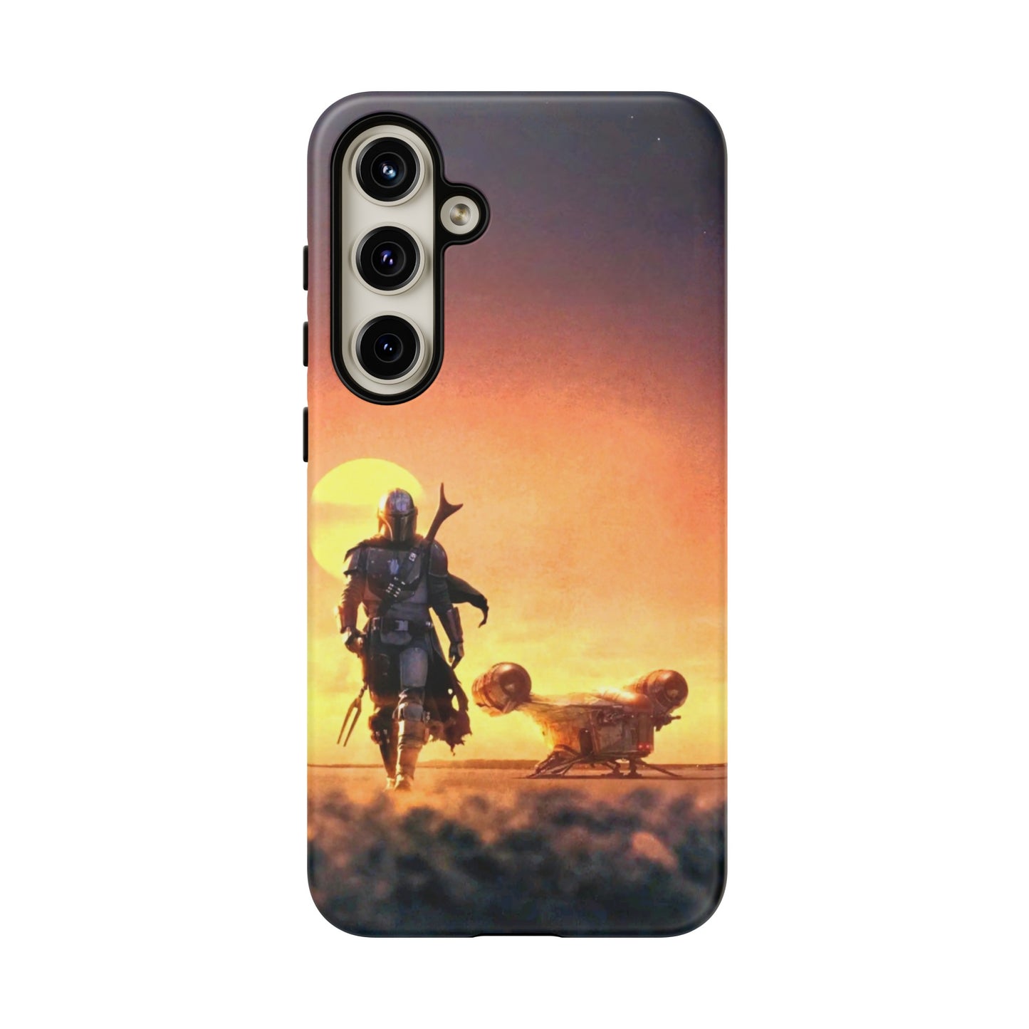 Star Wars Mandalorian Samsung Galaxy Cover: Protect Your Phone with the Force