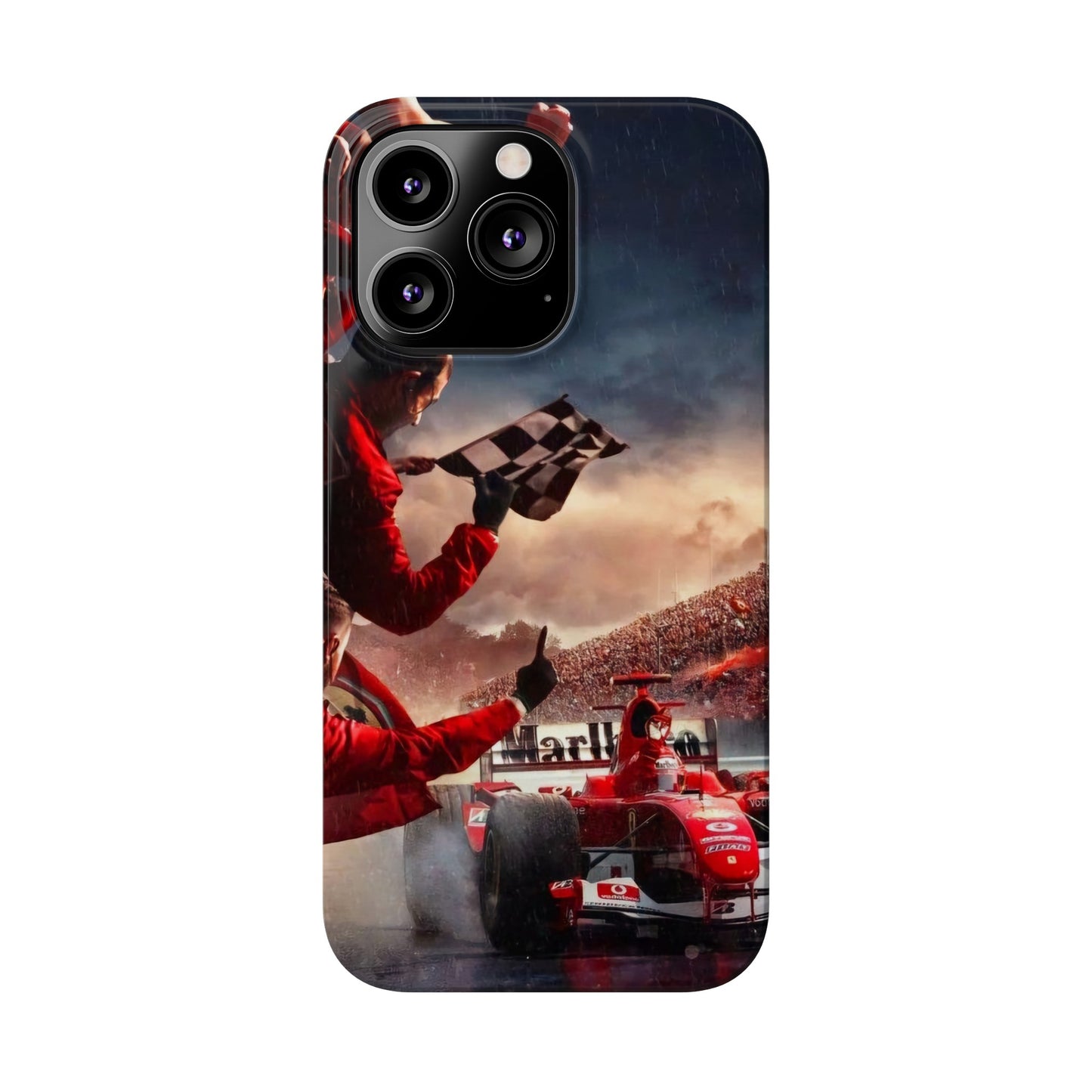 Ferrari Michael Schumacher Victory iPhone Cases: Celebrate the Legend