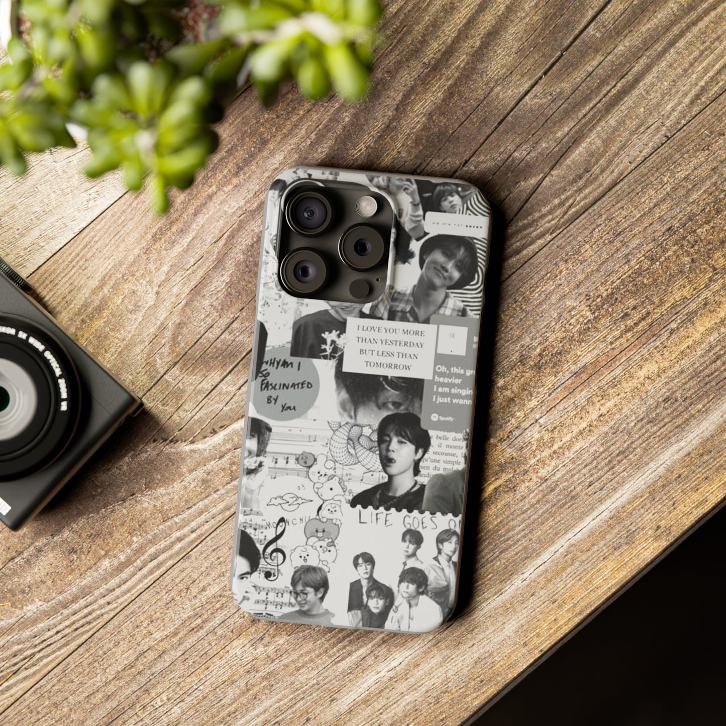 BTS IPhone 15, 14, 13, 12 Cases - The Wishes Edition