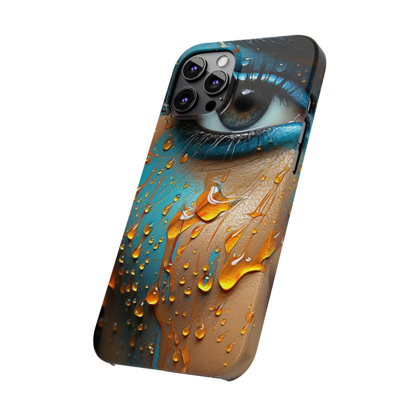 Tearful Eyes: iPhone 15, 14, 13, 12 Cases