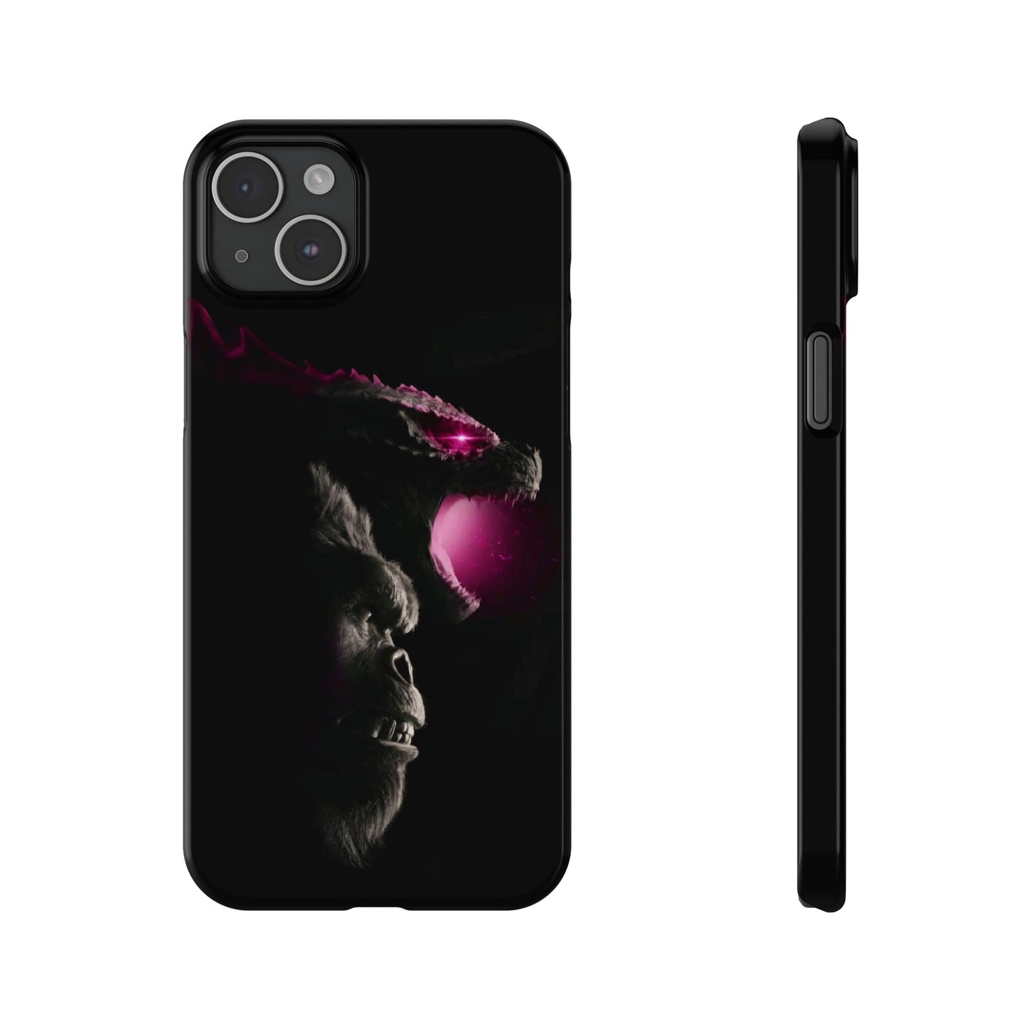 Godzilla x Kong New Age iPhone Cases: Unleash the Titans (Purple Edition)