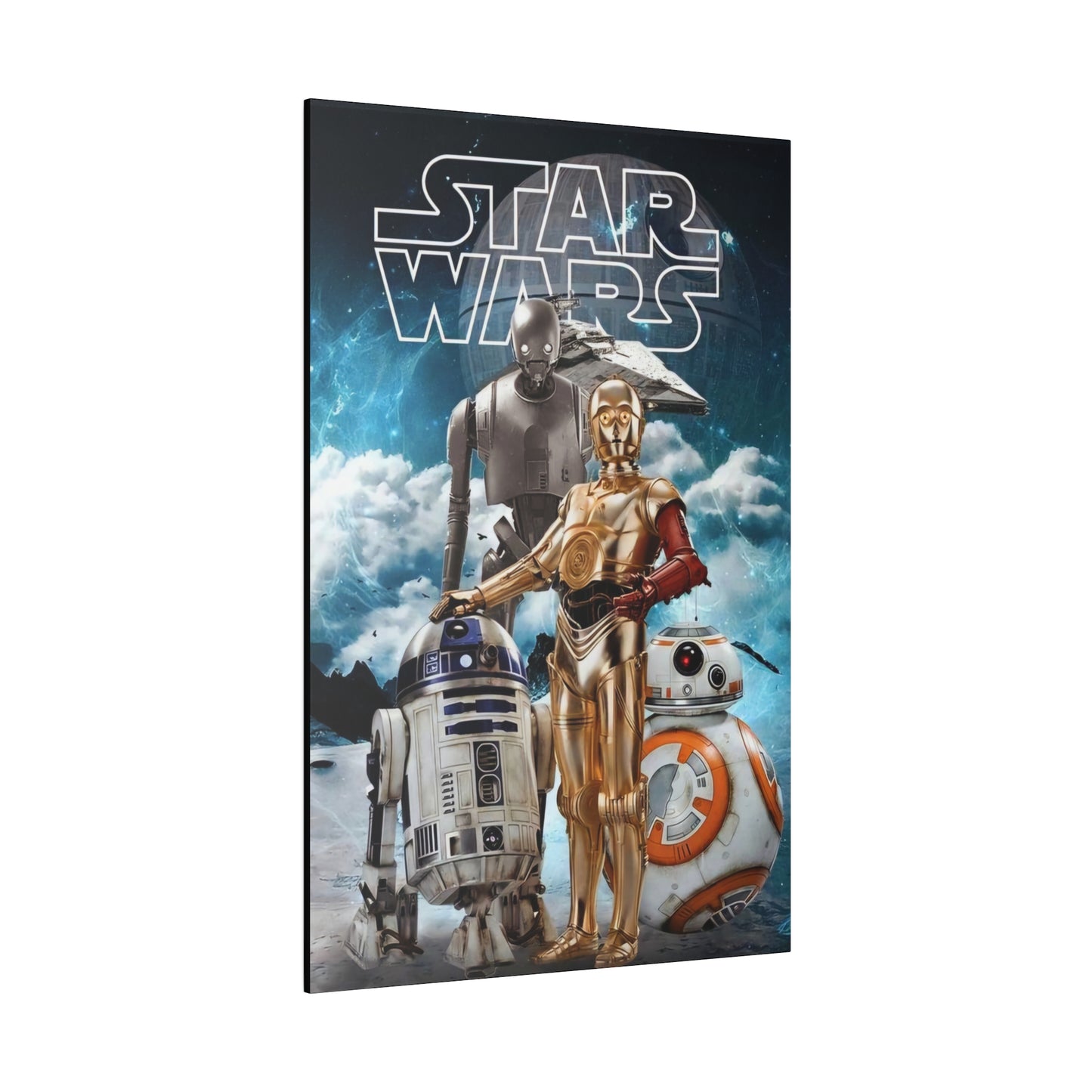 Star Wars R2-D2, BB-8 & C-3PO Canvas: Droid Magic